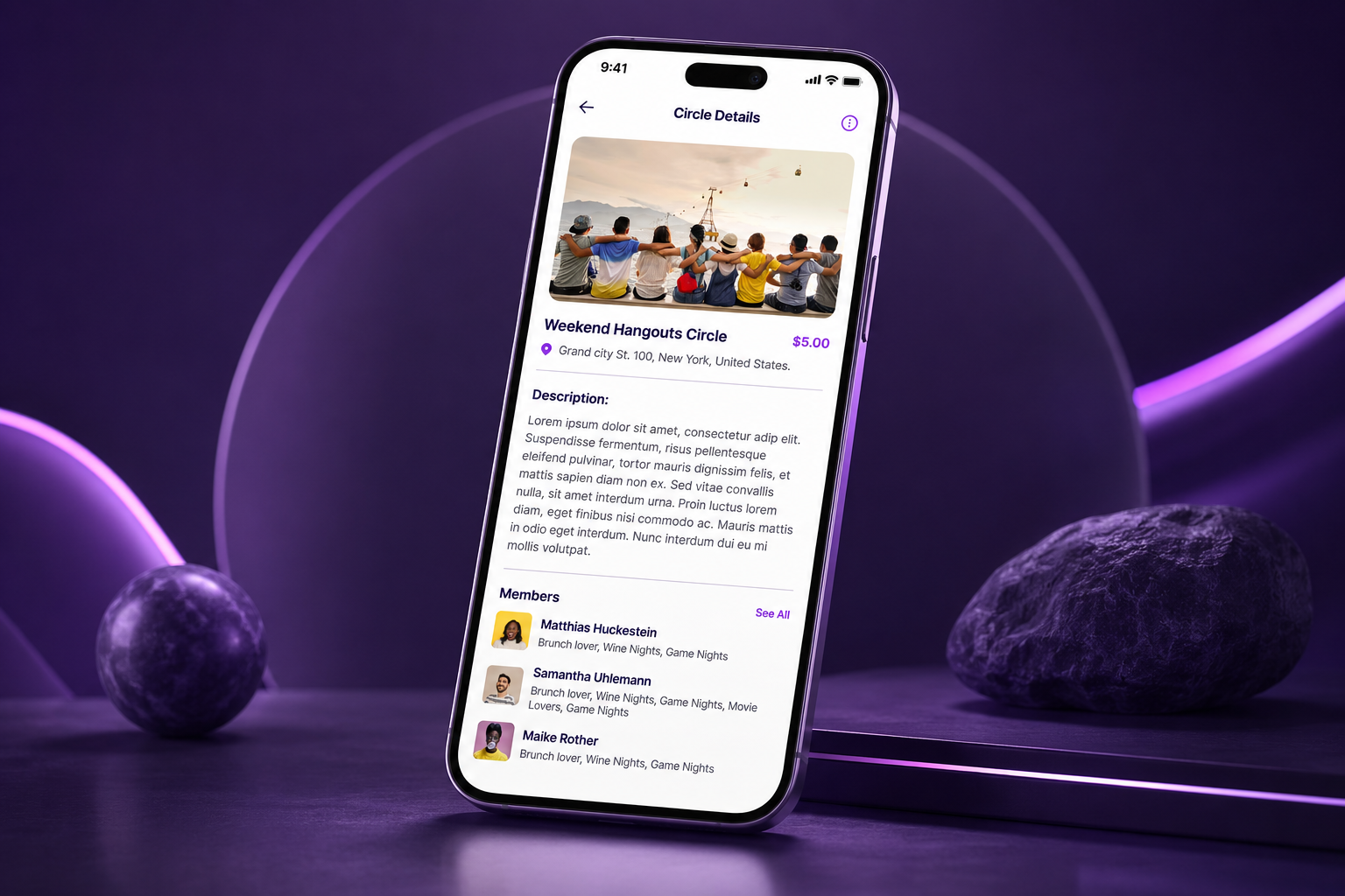 Bonded onboarding — join vibrant circles and local communities